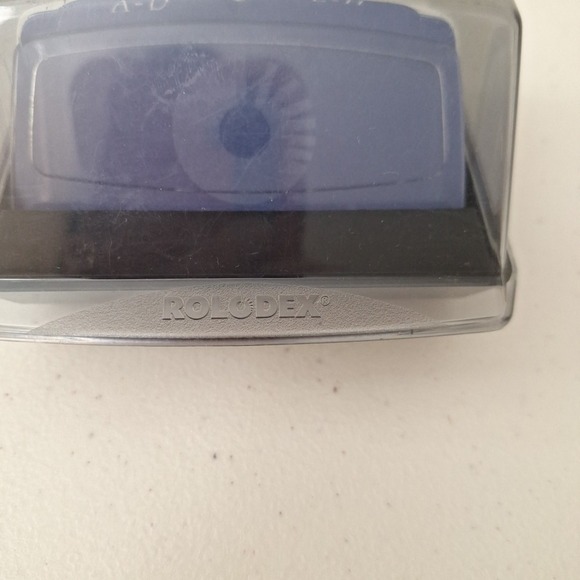 Vintage Rolodex Open Card Flip Top File COMPLETE New Old Stock - Picture 4 of 15